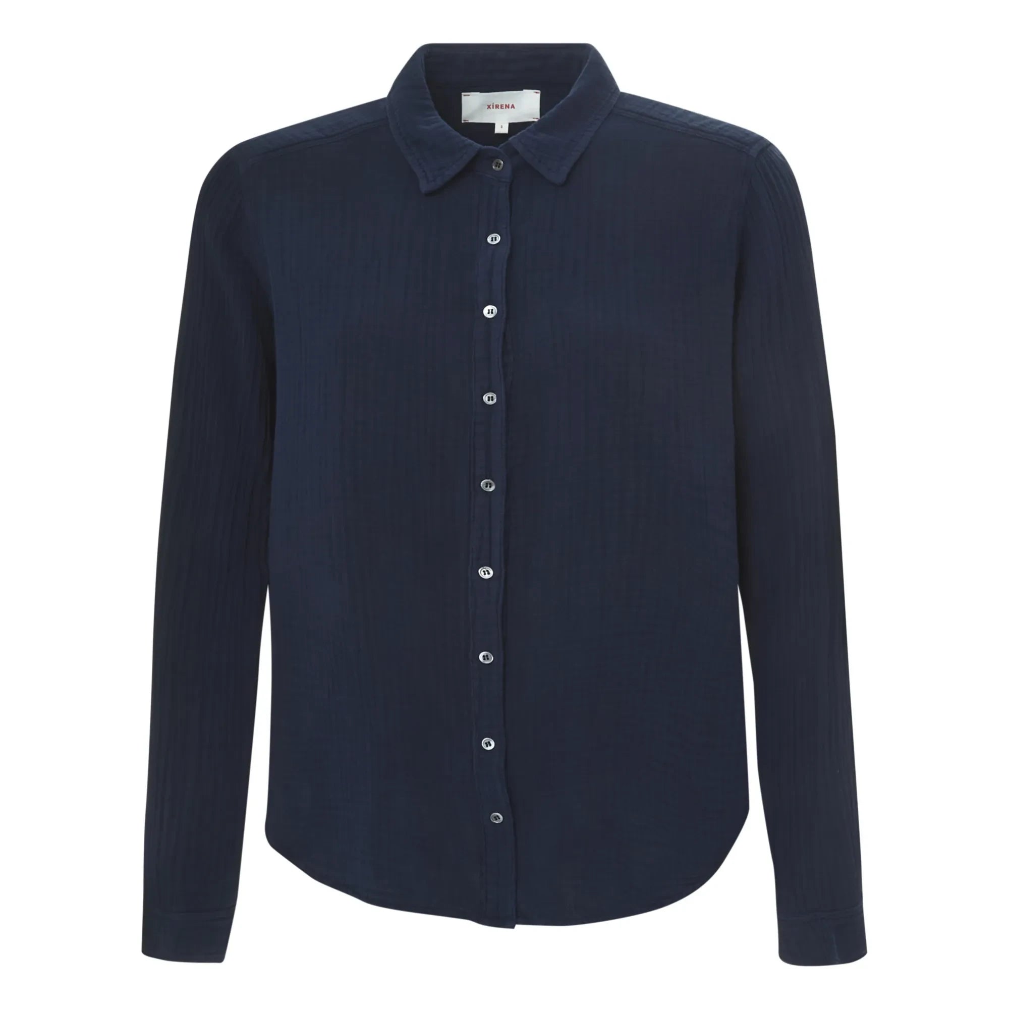 Xirena - Scout Cotton Muslin Shirt | Night Blue