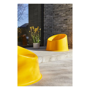 Verpan - Panto Pop Outdoor Lounge Sandalye | Sarı