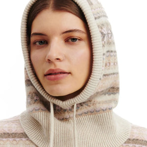 Bompard - Fair Isle Kaşmir Kapüşonlu Üst