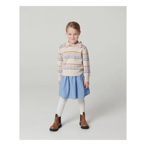 Copenhagen Colors - Organic Cotton Spanish Skirt | Light Blue
