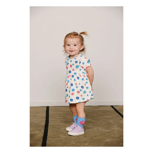 Mini Rodini - Set of 2 Striped Organic Cotton Socks | Pink