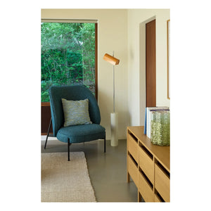 Hübsch - Orange Reflector Floor Lamp