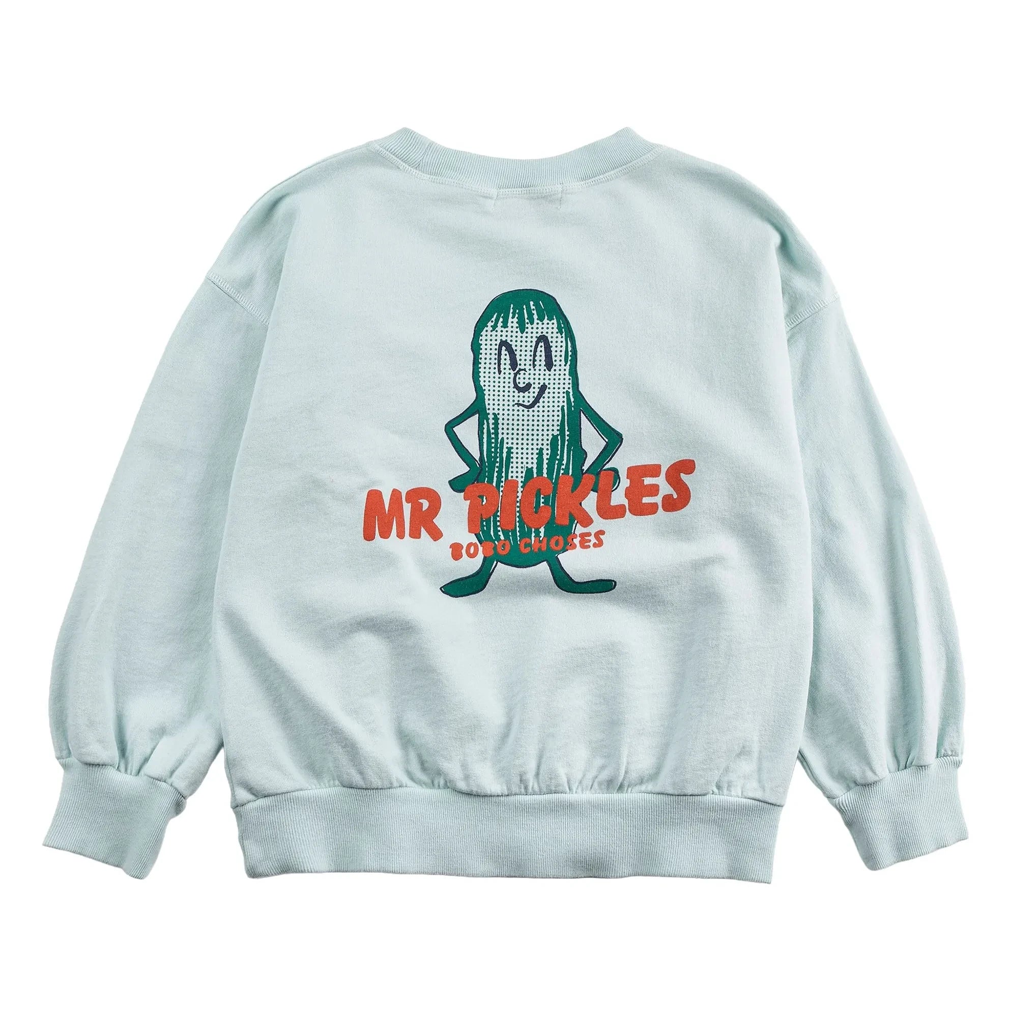 Bobo Choses - Mr Pickles Organic Cotton Sweatshirt | Light Blue