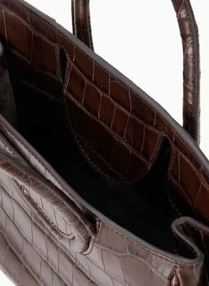 Staud - Maude Mini Carryall Bag | Dark Brown