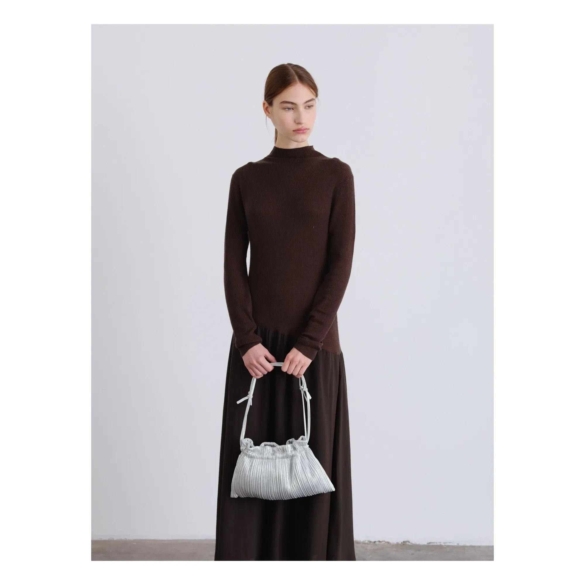 Olend - Shell Bag | Silver