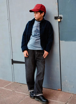 Finger in the nose - Enara Denim Shirt | Navy