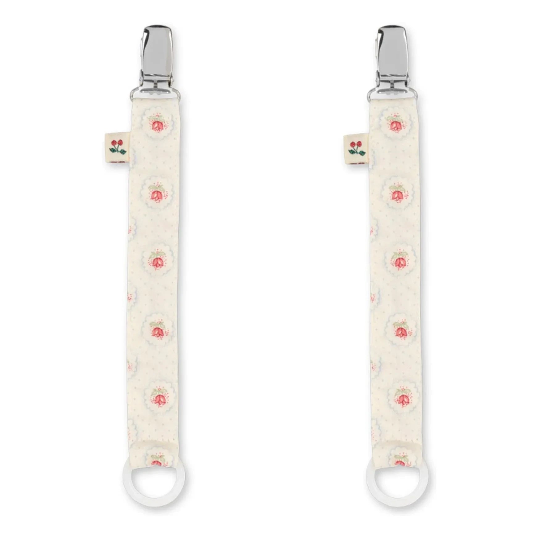 Konges Sløjd - Mirage Pacifier Clips - Set of 2 | Ecru