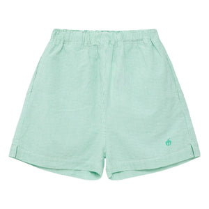 True Artist - Green Striped Short Shorts No.11