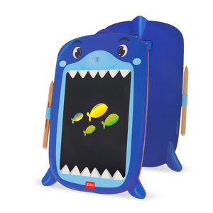 Legami - Shark Portable LCD Drawing Board in Cardboard - Magic Sketch Board