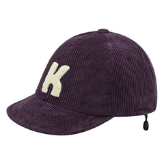 Kappy - Kadife Logo Şapka | Mor