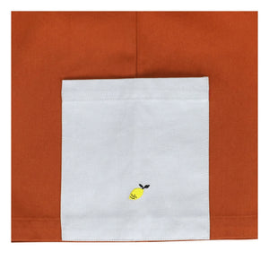 Sticky Lemon - Pocket Envelope Jacket | Terracotta