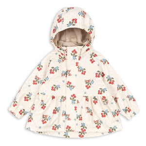 Konges Sløjd - Rainy Cherry Waterproof Jacket | Off-White