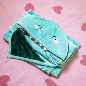 Legami - Dino Hooded Blanket - Cosy Hugs