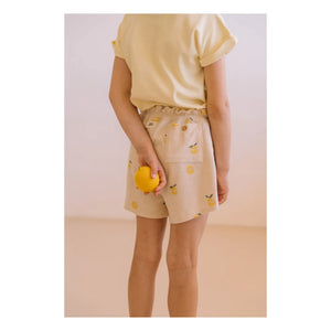Studio Bohème - Georgy Short Organic Cotton Towel Fabric | Sand Color