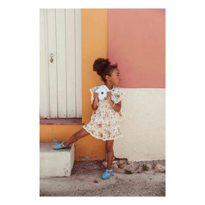 Louise Misha - Vallaloid organic cotton shorts | Ecru