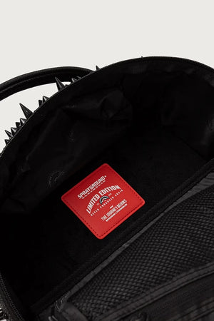Sprayground - Black Faux Leather Backpack 910B8362NSZ