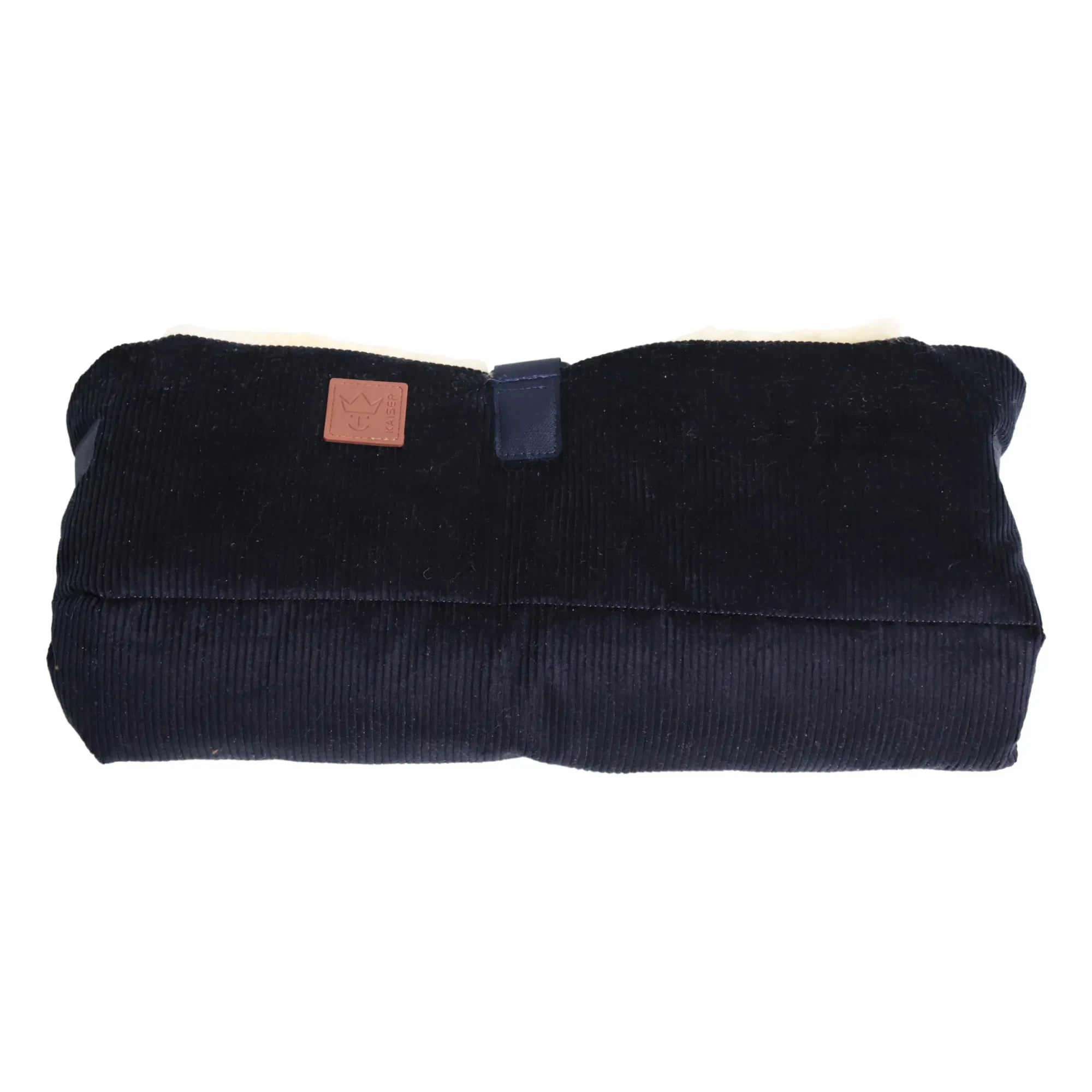Kaiser - Muffy Fawn Leather Hand Warmer | Navy Blue