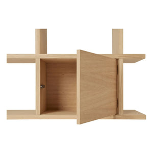 Ferm Living - Kona Wooden Module for Bookshelf | Light Oak