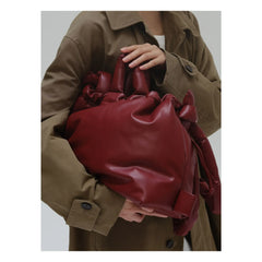 Olend - Ona Vegan Leather Bag | Cherry Red