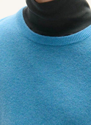 American Vintage - Raxow Wool Sweater | Speckled Blue