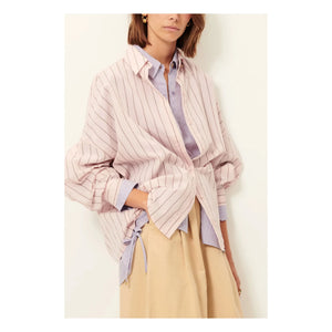 Sessùn - Dazik Striped Shirt | Pink