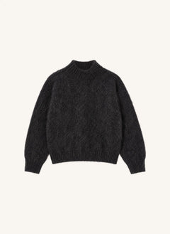 Smallable Woman - Adelaide Mohair Sweater | Black