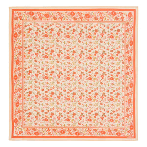 Bonton - Foulindienne Floral Patterned Scarf | Red