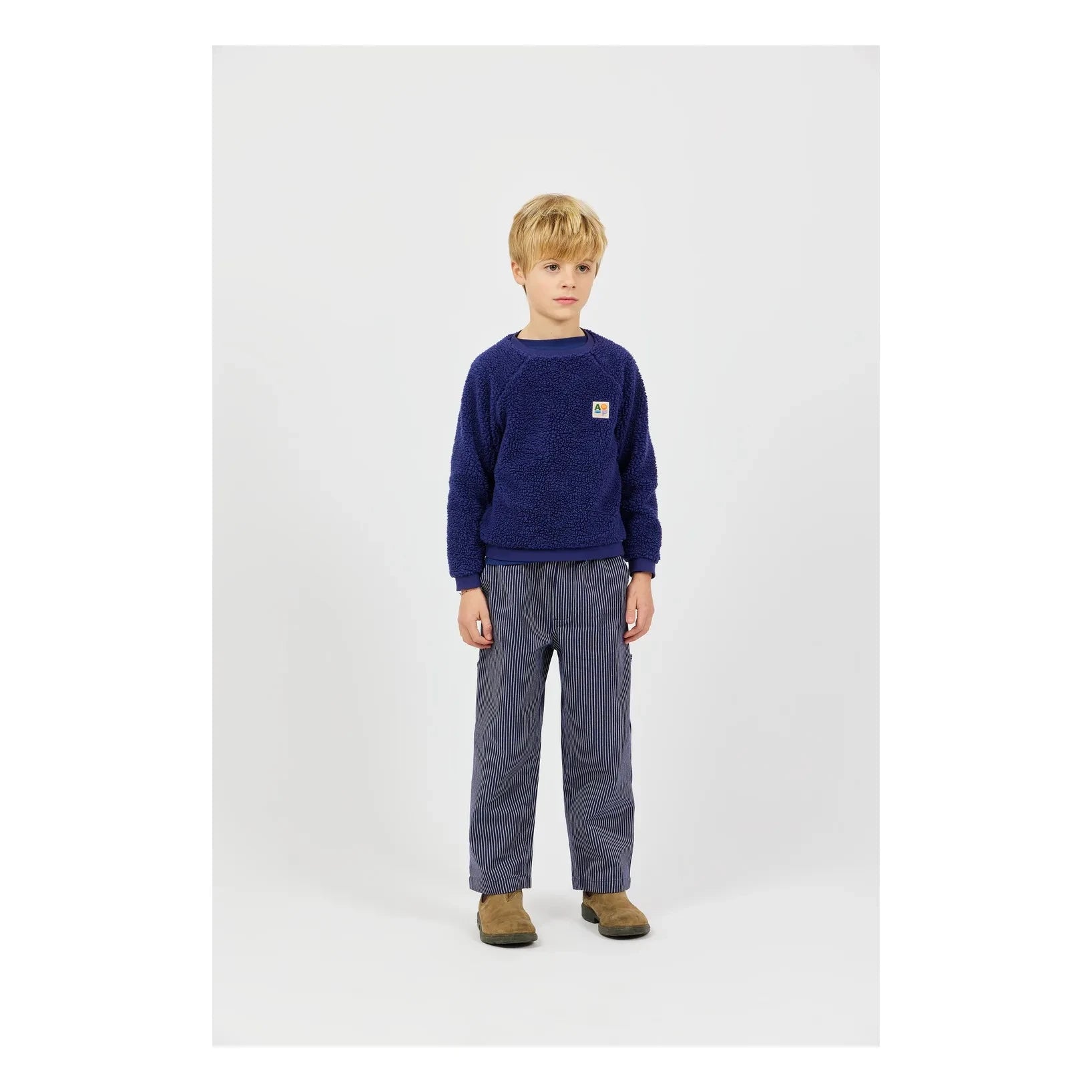 Arsène et Les Pipelettes - Sherpa-Style Sweatshirt | Navy