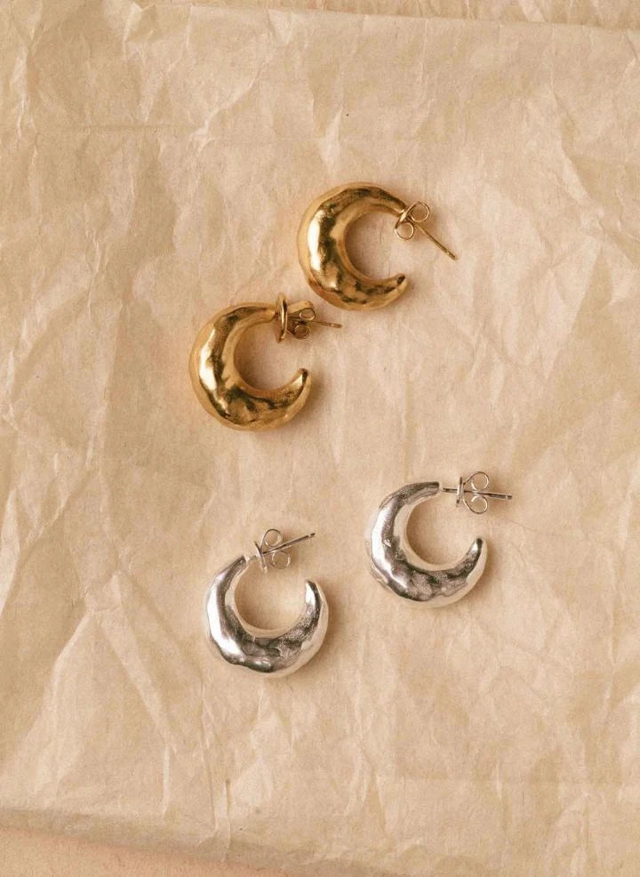 Alhaja - Helena Hoop Earrings | Gold