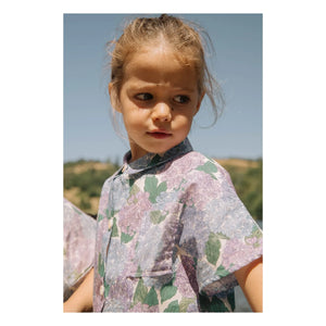 Studio Bohème - Voile Fleurs Organic Cotton Shirt | Lilac