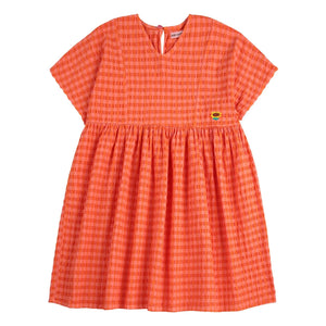Bobo Choses - Kareli elbise | Coral