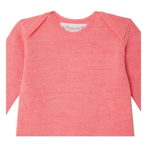 Bonpoint - Elin Wool Romper | Powder Pink