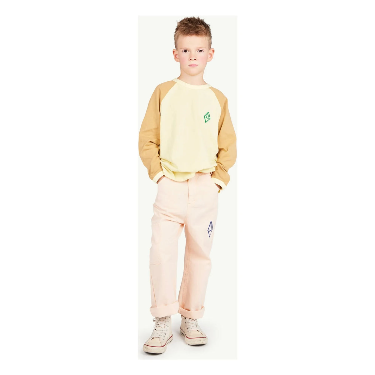 The Animals Observatory - Anteater T-Shirt | Pale yellow