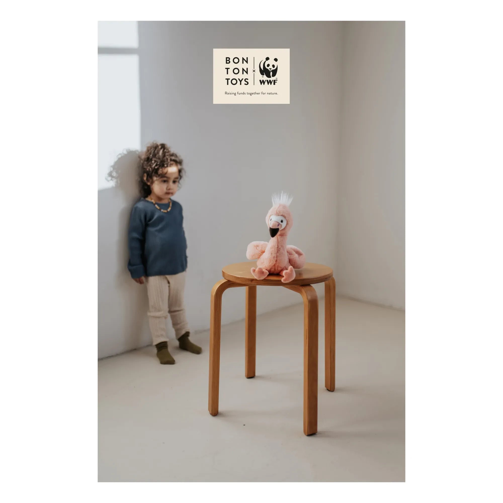 Bon Ton Toys - Filipa Pembe Flamingo Peluş | Pembe