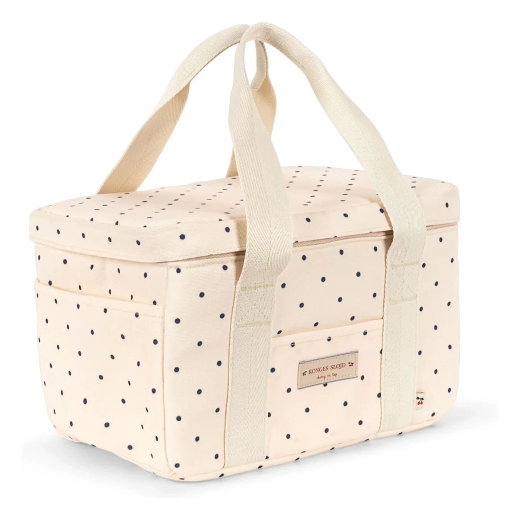 Konges Sløjd - Carl Navy Dots Cooler | Beige
