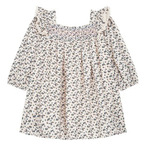 Louise Misha - Martina Organic Cotton Dress | Cream