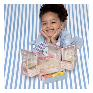 Djeco - Tinou Shop Jewelry Box | Pink