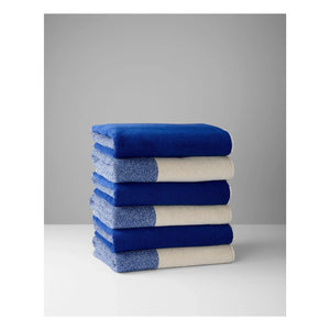 Suite 702 - Bathroom Towel, Lex Pott - 2-piece Set | Blue