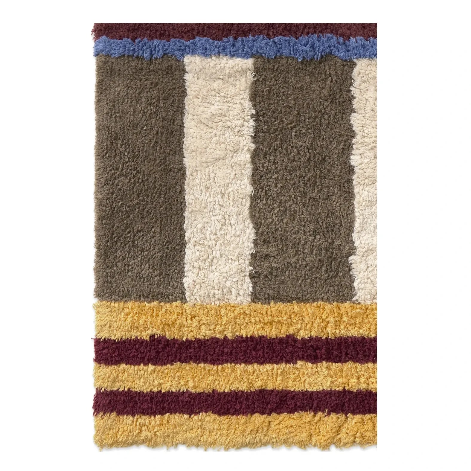 Lorena Canals - Colorful Bathroom Mat | Blue