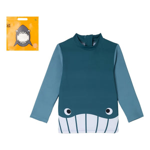 Stella McCartney Kids - Whale UV Protective T-Shirt | Blue