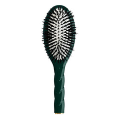 La Bonne Brosse - L'Universelle Twist No.01 Hair Brush - Care & Shine | Emerald Green