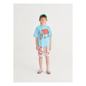 Bobo Choses - Niş organik pamuklu T-shirt | Mavi