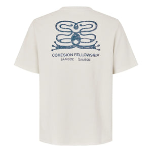 Samsoe Samsoe - Safellow Cotton T-Shirt | Cream