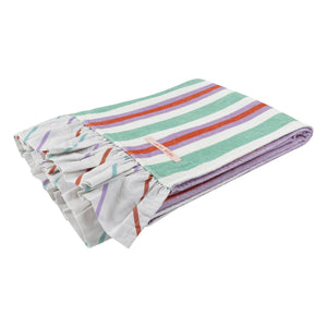 Jera Mini - Striped Ruffled Beach Towel