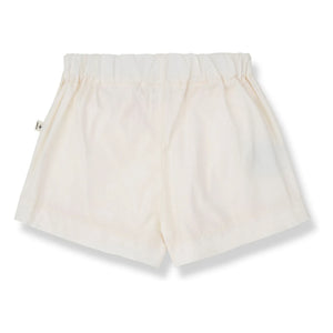 1+ in the family - Short Llonga Poplin | White