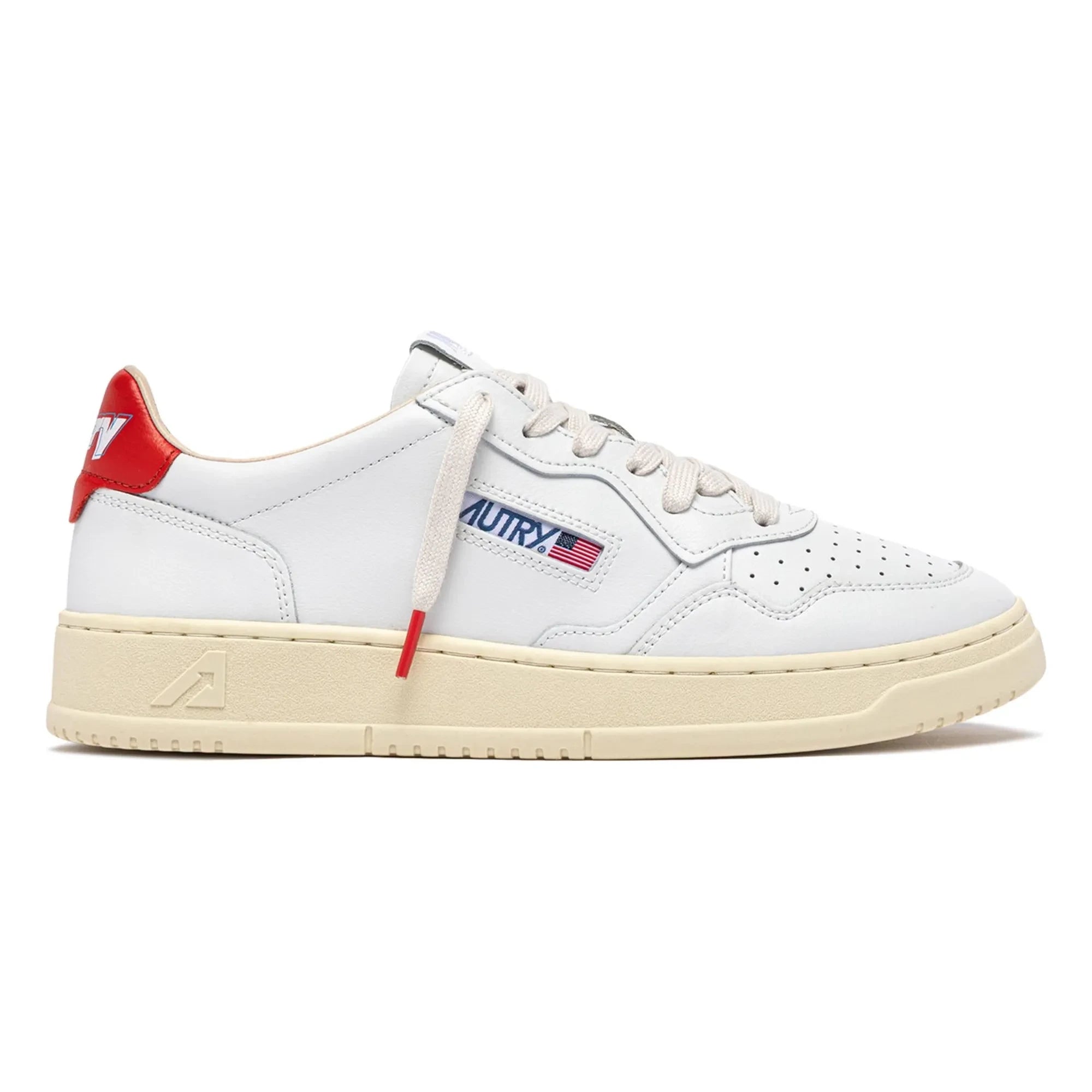 Autry - Medalist Low Leather Sneakers | Orange