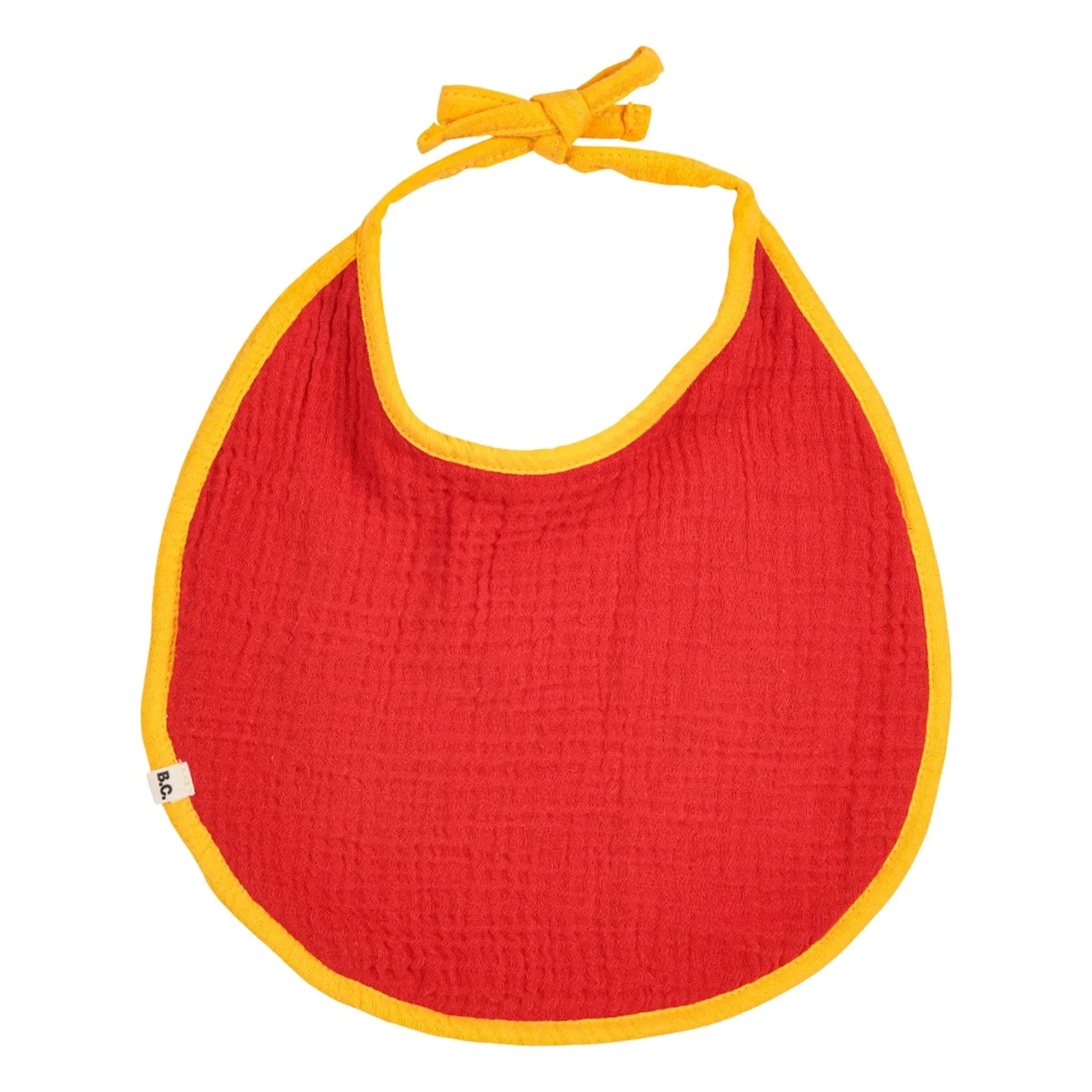 Bobo Choses - 2-Pack Organic Cotton Muslin Bib Set | Red