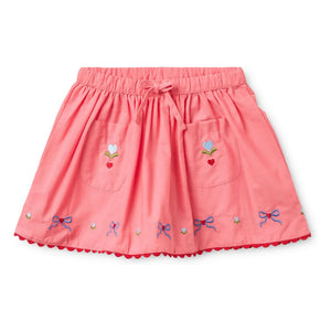 Flöss - Rosa Skirt with Buttons | Pink