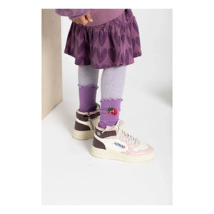 Hundred Pieces - Classic Strawberry Socks | Purple