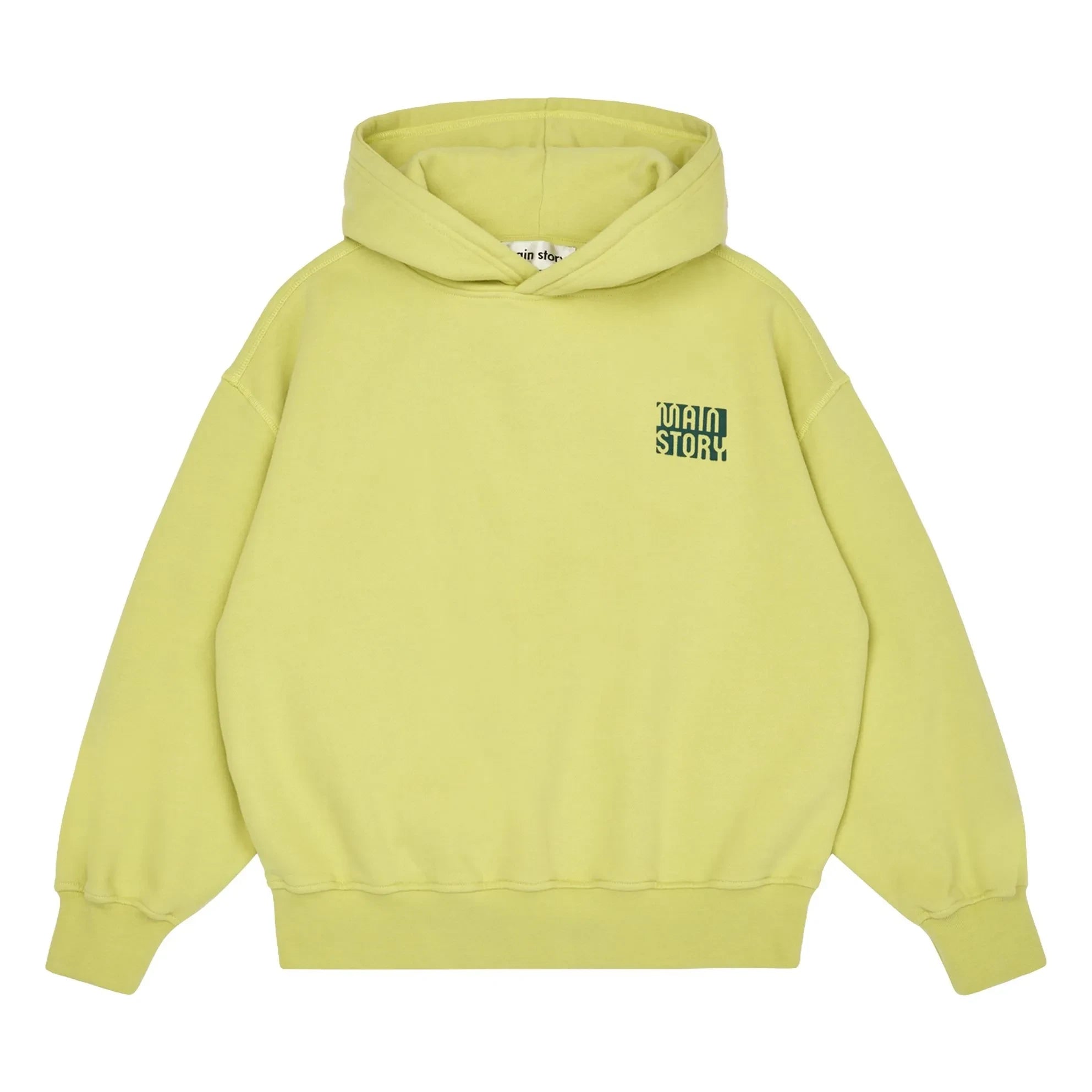 Main Story - Organic Cotton Hooded Sweatshirt | Yellow